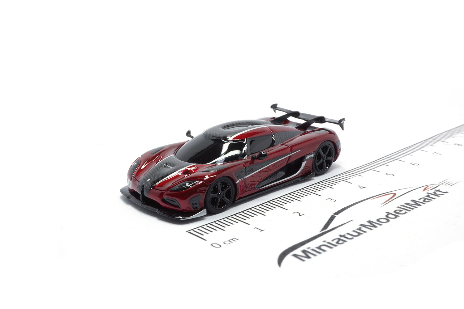 FrontiArt AS022-112 Koenigsegg Agera RS - Burgundy red 1:87
