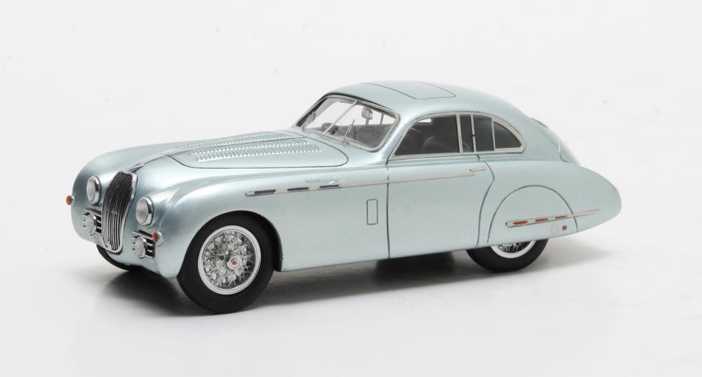 Matrix Scale Models 41904-021 Talbot Lago T26 Grand Sport Saoutchik metallic blue 1950 1:43
