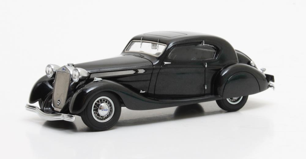 Matrix Scale Models 50407-021 Delage D8-120 Aerosport Coupe Letourneur & Marchand  black 1937 1:43