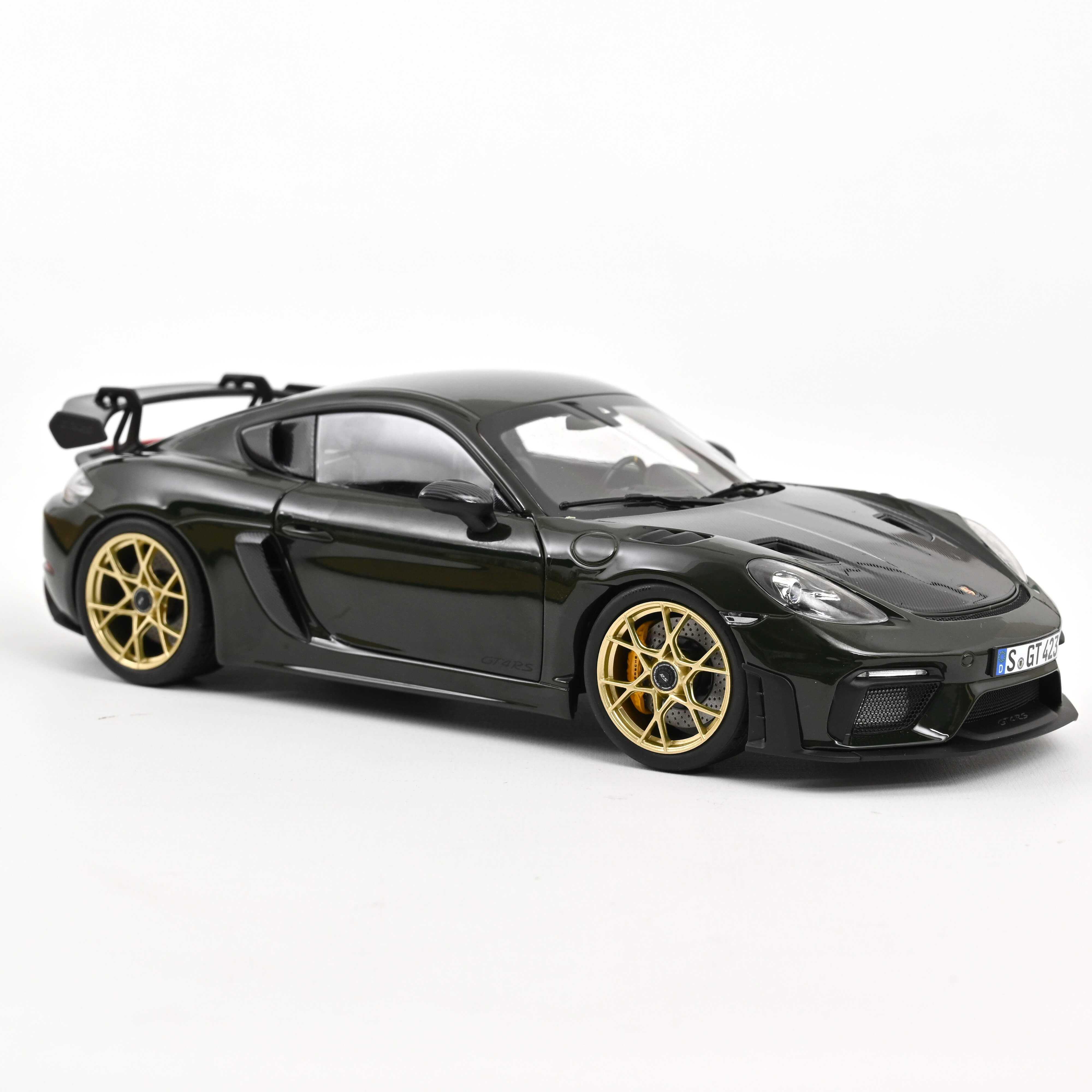 Norev 187250 Porsche Cayman GT4 RS Weissachpaket Brewstergreen - 2023 1:18