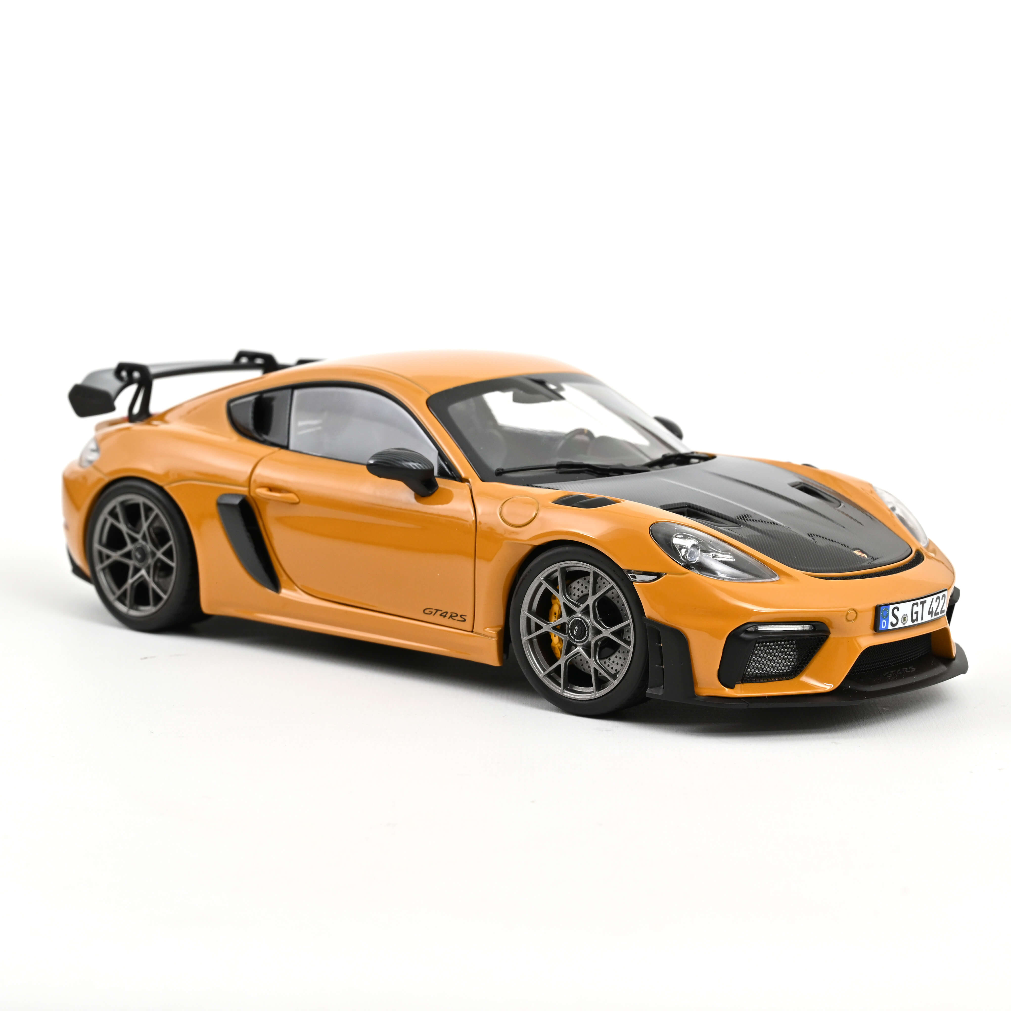 Norev 187252 Porsche Cayman GT4 RS Weissachpaket - Bahamagelb - 2023 1:18