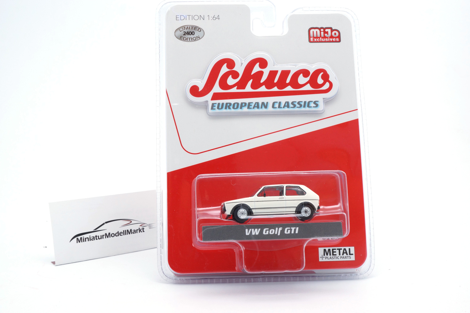 Schuco 452024600 VW Golf GTI - Weiß (USA Exclusive) 1:64
