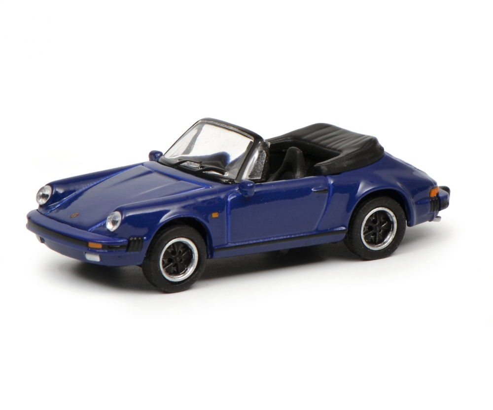 Schuco 452635200 Porsche 911 3.2, blau 1:87 1:87