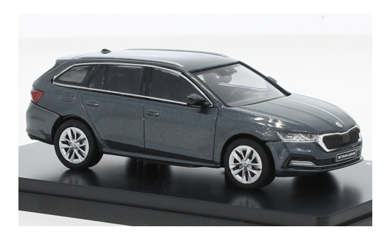 Abrex ABR143AB-038CS Skoda Octavia IV Combi - grau (Metallic) - Vorbestellung 1:43