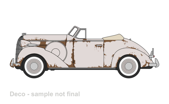 Oxford 87BS36006 Buick Special Convertible, Junkyard Project, 1936 - Vorbestellung 1:87
