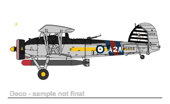 Oxford AC111 Fairey Swordfish, FAA/RN Historic Flight, RNAS Yeovilton - Vorbestellung 1:72