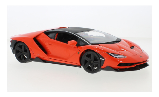 Maisto 31386ORANGE Lamborghini Centenario LP 770-4, dunkelorange, 2016 1:18