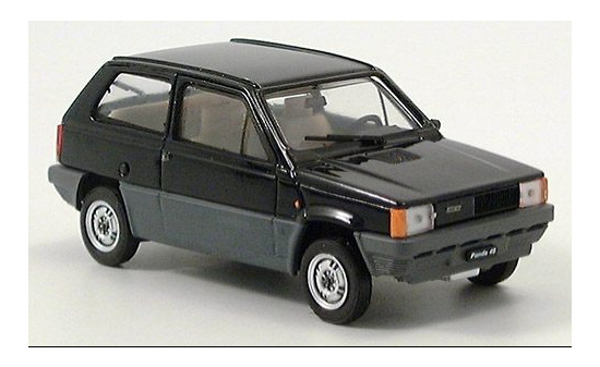 Brumm R387-06 Fiat Panda 45, schwarz, 1980 1:43