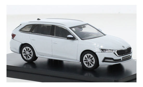Abrex ABR143AB-038EJ Skoda Octavia IV Combi - weiss (Metallic) - Vorbestellung 1:43