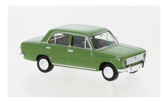 Brekina 22418 Fiat 124, grün, 1966 1:87