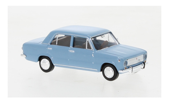 Brekina 22416 Fiat 124, hellblau, 1966 1:87