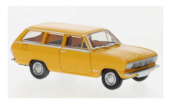 Brekina 20433 Opel Kadett B Caravan, orange, 1965 1:87