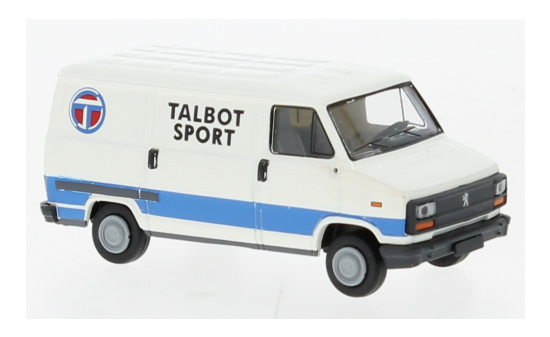 Brekina 34920 Peugeot J5 Kasten, Talbot Sport, 1982 1:87