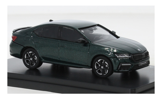 Abrex ABR143ABZ-037HN Skoda Octavia IV RS - dunkelgrün (Metallic) 1:43