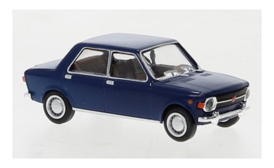 Brekina 22539 Fiat 128, dunkelblau, 1969 1:87