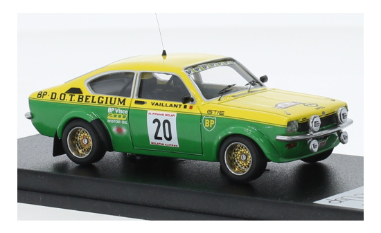 Trofeu DSN-137 Opel Kadett C GT/E, No.20, Rallye Ypres, R.Tricot/E.Symens, 1977 1:43