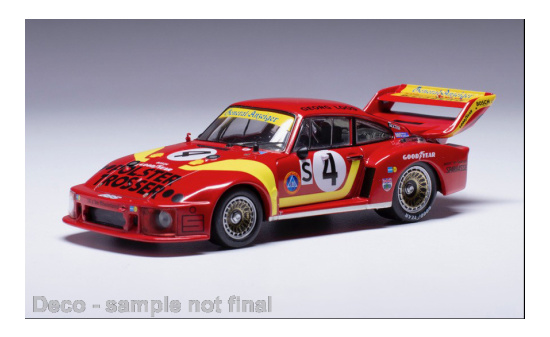 IXO GTM169LQ22 Porsche 935/77A, No.4, 6h Silverstone, K.Ludwig/H.Heyer, 1978 - Vorbestellung 1:43