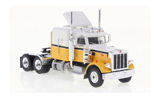 Brekina BRE85717 Peterbilt 359 - weiss , dunkelgelb - Vorbestellung 1:87