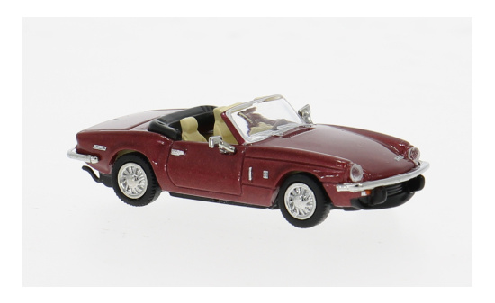 Brekina BRE15180 Triumph Spitfire - dunkelrot (Metallic) - Vorbestellung 1:87