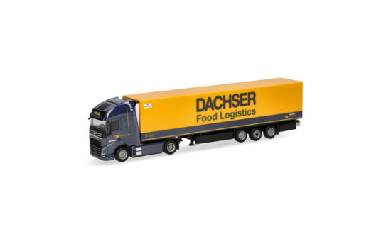 Herpa 316798 Volvo FH GL XL 2020 Electric Kühlkoffer-Sattelzug 