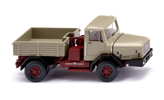 Wiking 049306 Schwerlastzugmaschine (Faun) - olivgrau 1:87
