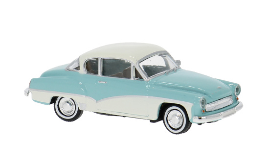 Brekina BRE27161 Wartburg 311 Coupe - hellblau , weiss 1:87