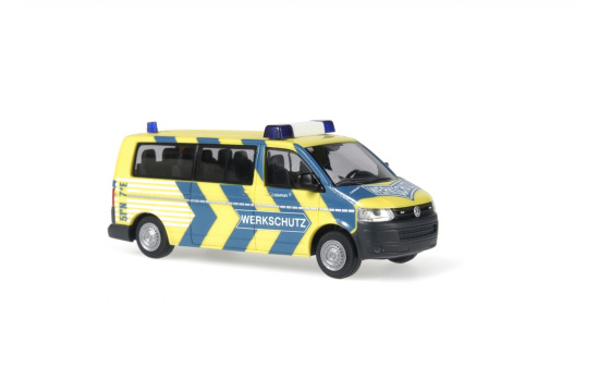 Rietze 51861 Volkswagen T5 Bus LR FD Werkschutz Chempark, 1:87 1:87
