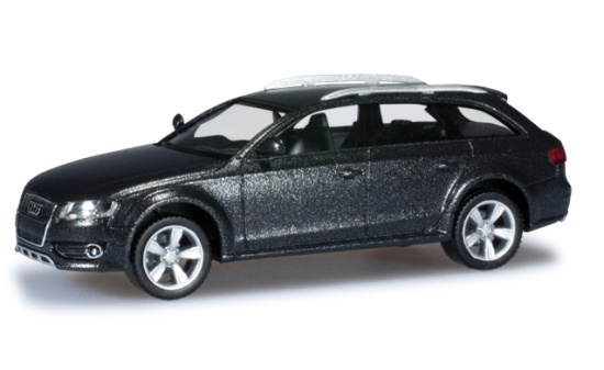 Herpa 034241-002 Audi A4 ® Avant Allroad, lavagrau perleffekt 1:87