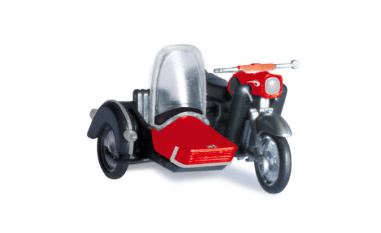 Herpa 053433 MZ 250 mit Beiwagen 1:87