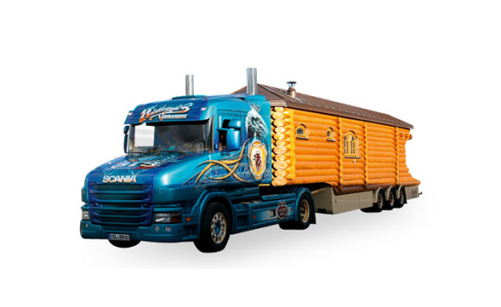 Herpa 80467539 Scania Hauber Wohnmobil-Sattelzug 