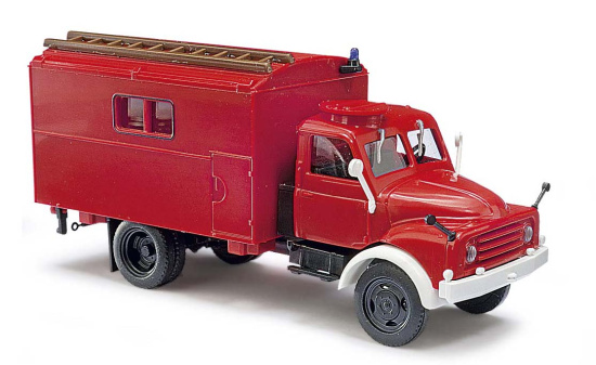 Busch 50801 Hanomag AL 28 »Feuerwehr Hamburg« 1:87