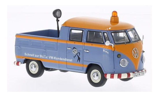 Premium ClassiXXs 13950 VW T1, Doppelkabine, VW-Kundendienst   1:43