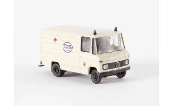 Brekina 36817 Mercedes L 406 D, DRK, Kasten 1:87