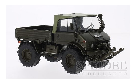 weise-toys 2025 Mercedes Unimog 406 (U84), oliv, Bundeswehr 1:32