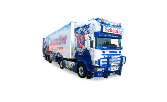 Herpa 80468764 Scania 4er Kühlkoffer-Sattelzug 