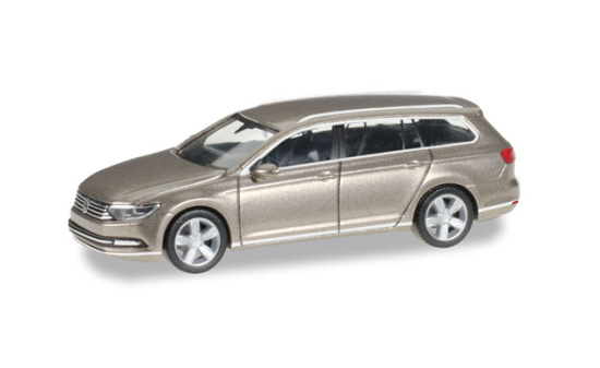 Herpa 038423-002 VW Passat Variant, sand gold metallic 1:87
