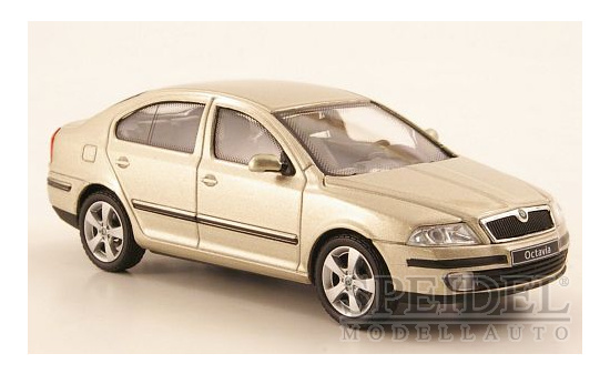 Abrex 143AB-001Y Skoda Octavia, metallic-beige 1:43