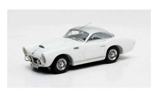 Matrix Scale Models 41608-011 Pegaso Z-102 Series II Berlinetta Saoutchik white / silver 1954 1:43