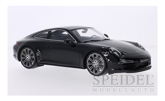 GT Spirit 114 Porsche 911 (991) Black Edition, schwarz 1:18