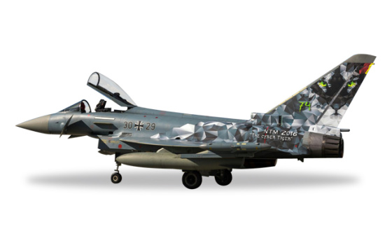 Herpa 580168 Luftwaffe Eurofighter Typhoon - TaktLWG 74 