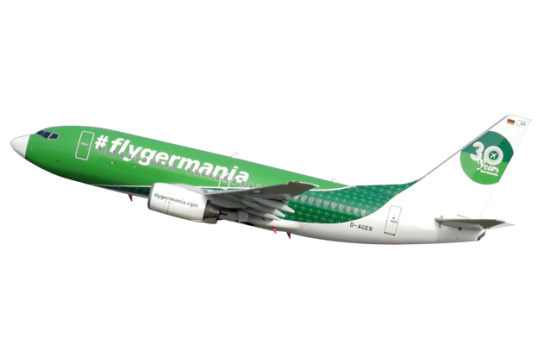 Herpa 611176 Germania Boeing 737-700 