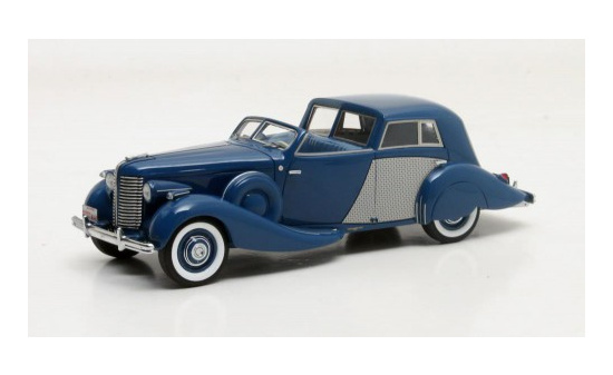 Matrix Scale Models 50206-051 Buick Series 80 Roadmaster Opera Brougham 1938 Blauw 1:43