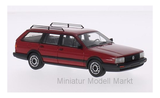 BoS-Models 43121 VW Passat Variant GT Syncro , rot, 1985 1:43