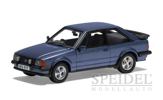 Vanguards VA11010 Ford Escort MkIII XR3, metallic-blau, RHD, 1981 1:43
