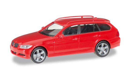 Herpa 012881 Herpa MiniKit: BMW 3er Touring E91, rot 1:87