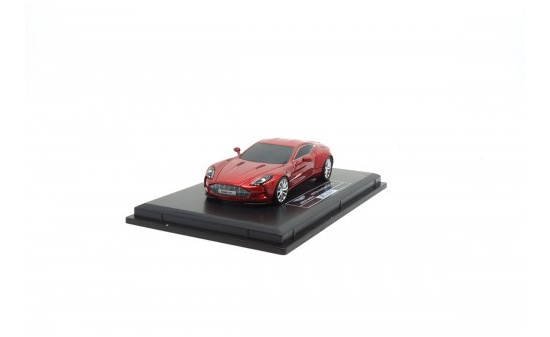 FrontiArt HO-10 Aston Martin One:77 Transparent Red NEW 2016!!! 1:87
