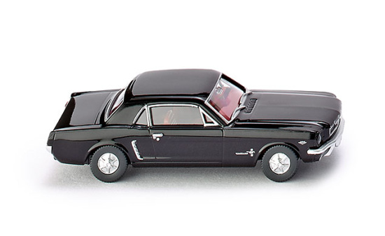Wiking 020502 Ford Mustang Coupé - schwarz 1:87