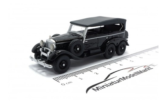 BoS-Models 87008 Mercedes G4 (W31), schwarz, geschlossen, 1938 1:87