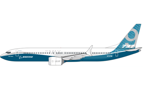 Herpa 611824 Boeing (House Colors) Boeing 737 Max 9 - N7379E - Vorbestellung 1:200