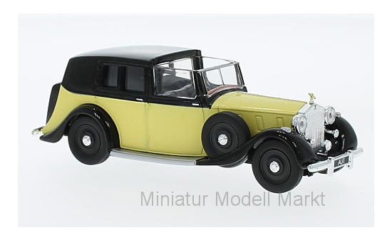 Corgi CC06805 Rolls Royce Phantom III Sedance de Ville, gelb/schwarz, RHD, James Bond Goldfinger 1:36